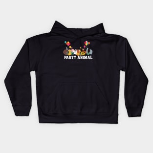 Party Animal Birthday Kids Hoodie